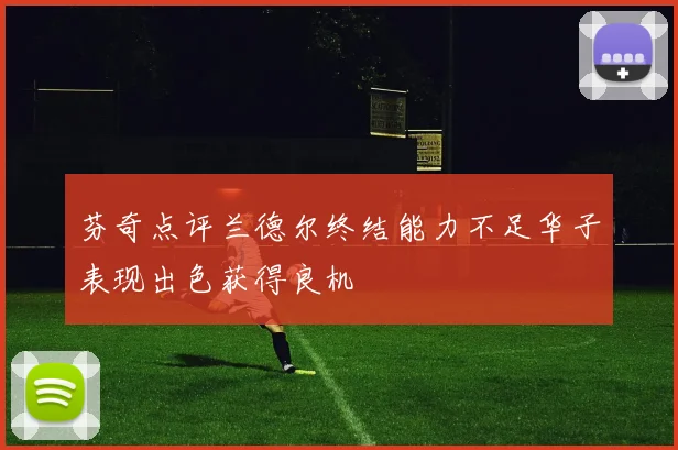 芬奇点评兰德尔终结能力不足华子表现出色获得良机